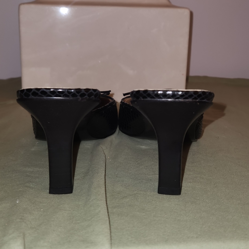 Vintage Coach "Caitlin" Python Embossed Print Mul… - image 4